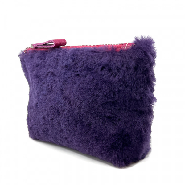 Bonnie Porchette Bag, Alice, Lampskin purple, side